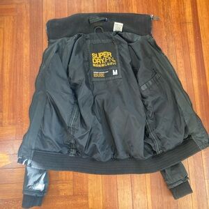 Superdry Men's Black Bomber Jacket